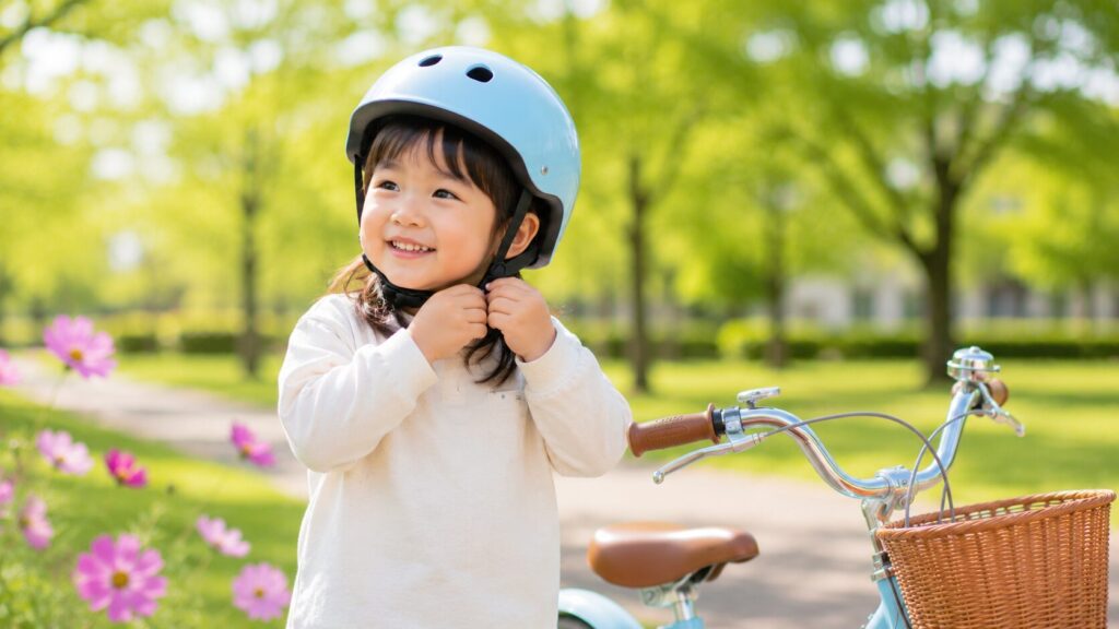 ヘルメットはいつから必要?のイメージ画像
