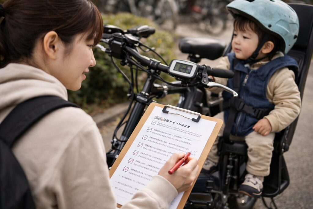 試乗チェックリストのイメージ画像