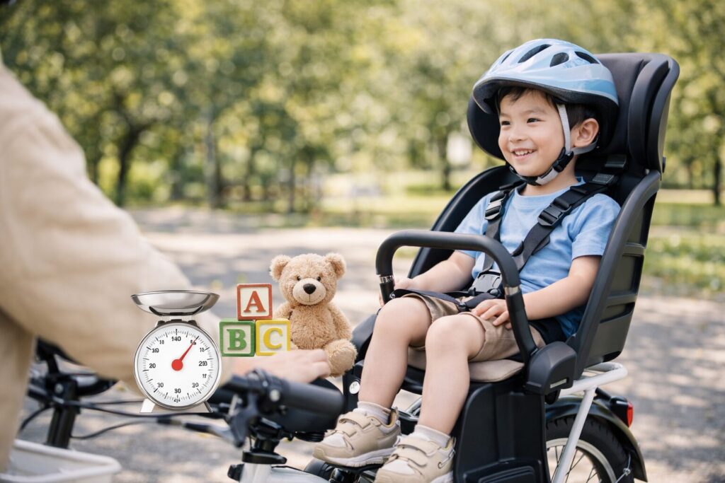 ビッケポーラー(bikke POLAR)後ろ乗せの安全性と注意点のイメージ画像