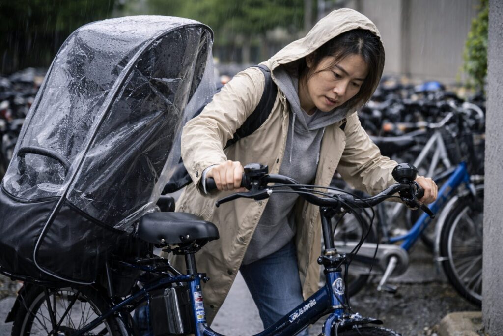 後ろ乗せ後付けのデメリットは？のイメージ画像