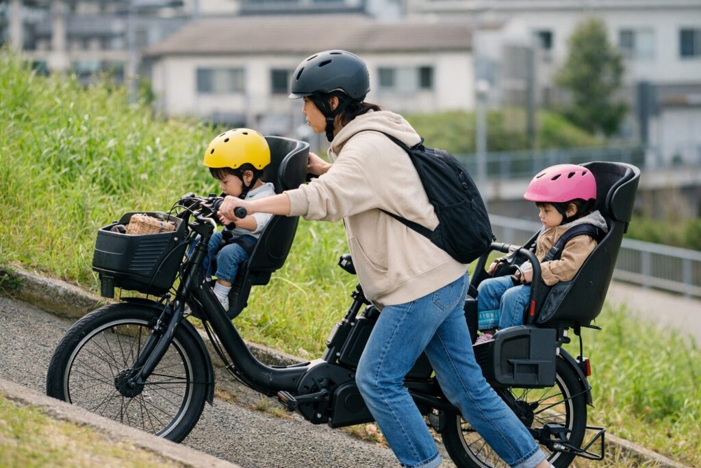 電動自転車の充電切れたら子乗せでどうなるのイメージ画像