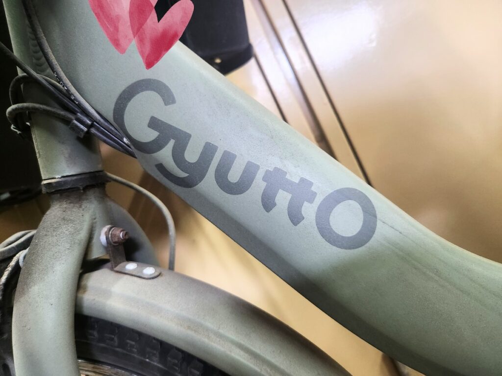 私のギュットのアップの写真