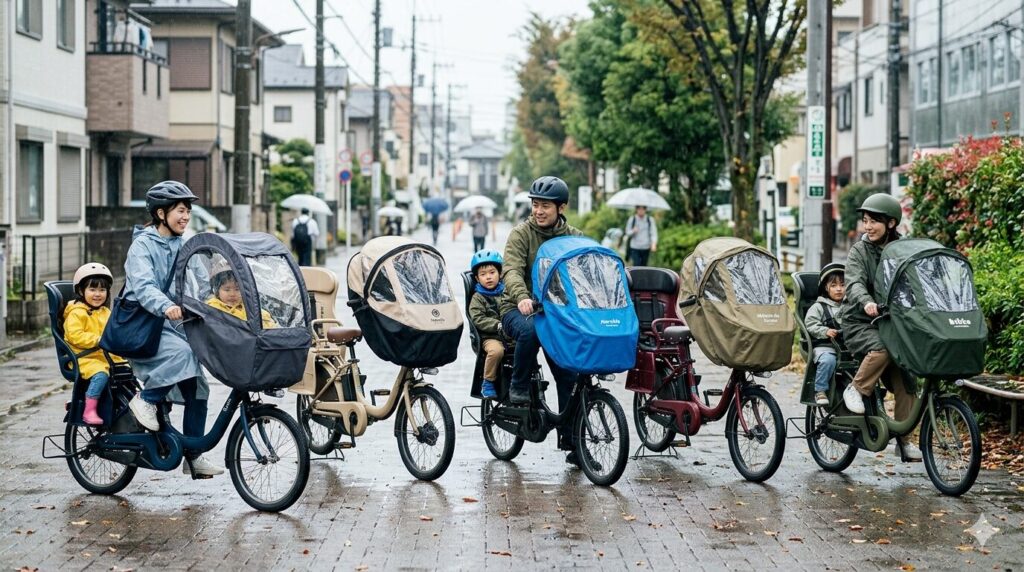 ギュットクルームのレインカバー純正以外おすすめ5選のイメージ画像