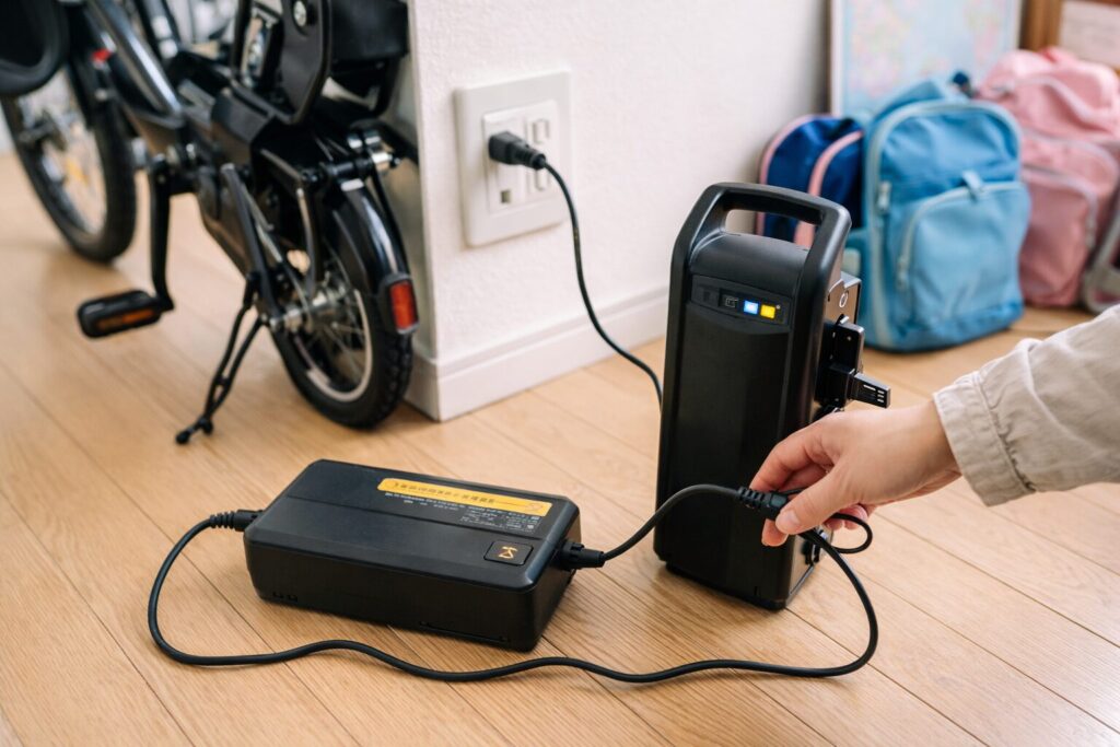 充電何時間？走行距離の目安のイメージ画像