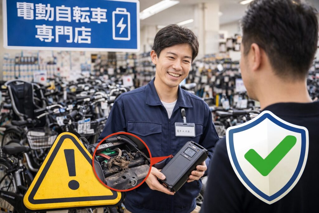 購入先は専門店が安全のイメージ画像