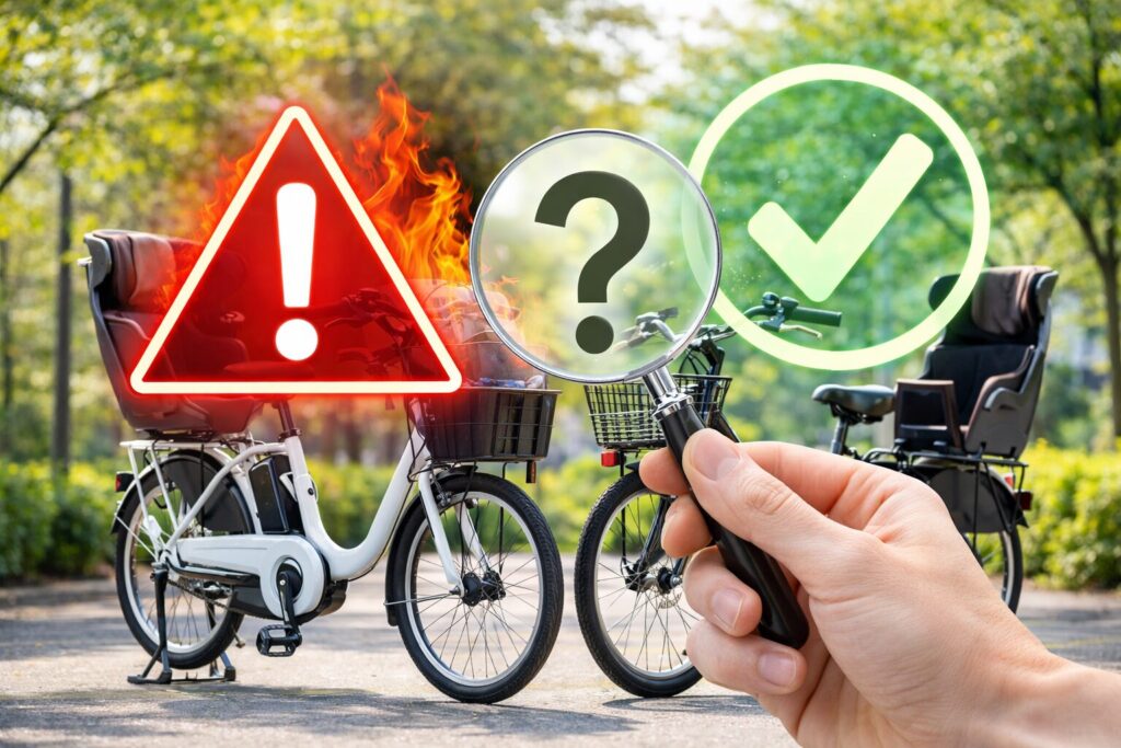 電動自転車の回生充電のデメリットと選び方のイメージ画像