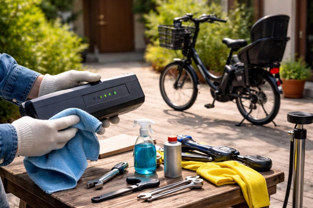 電動自転車は何年乗れるか延ばす方法のイメージ画像