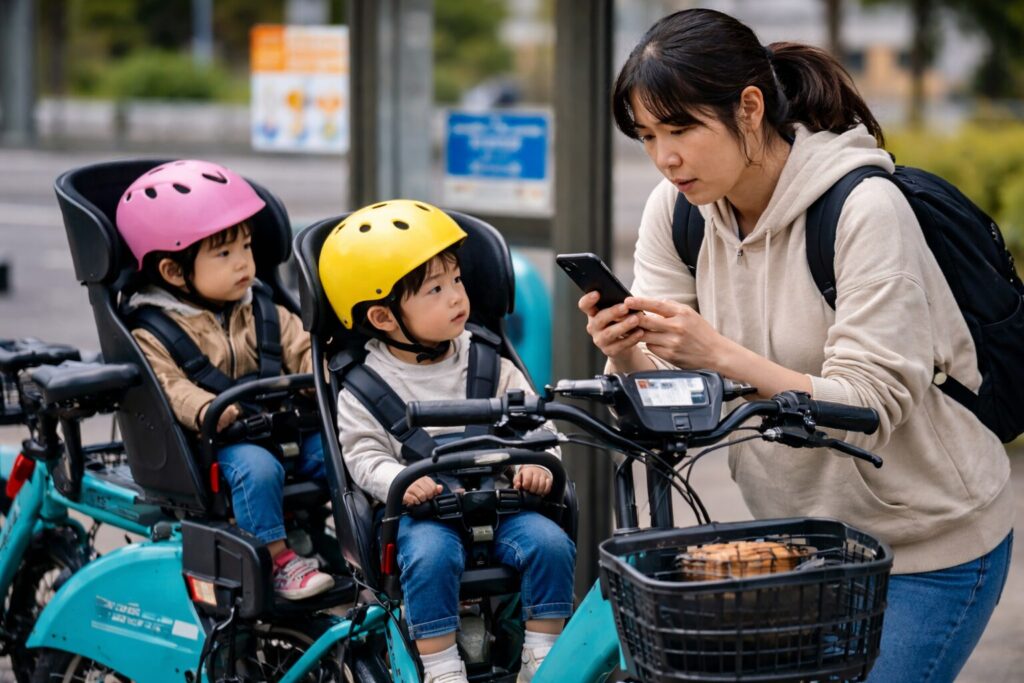シェアサイクルは注意が必要のイメージ画像