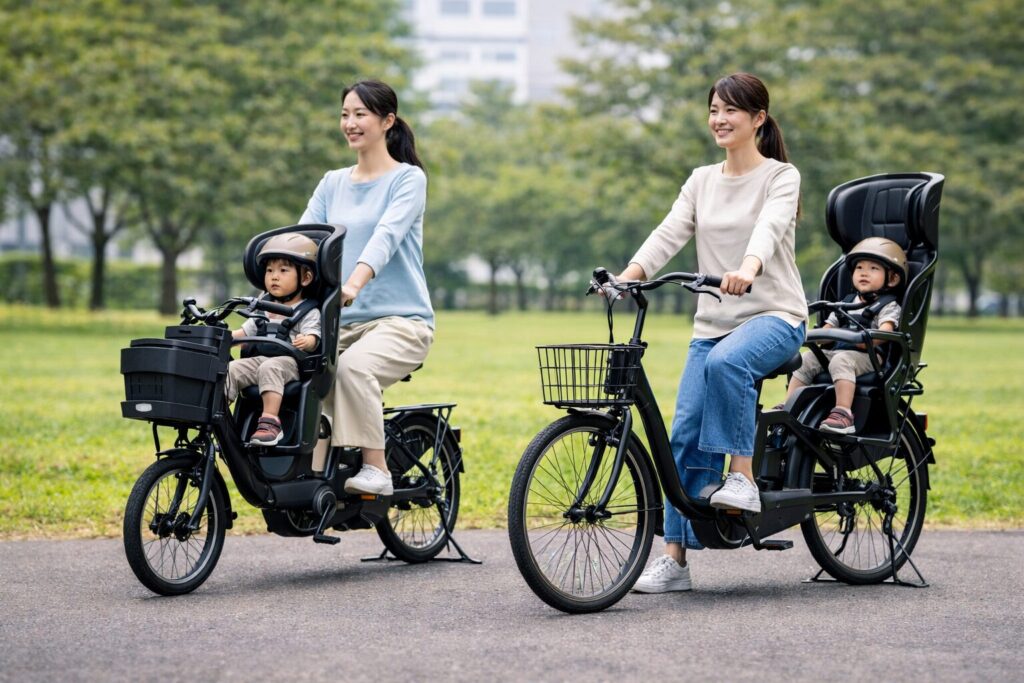 長身でも乗りやすい方の違いのイメージ画像