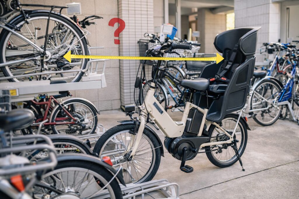 マンションの駐輪場に入る？サイズ問題のイメージ画像