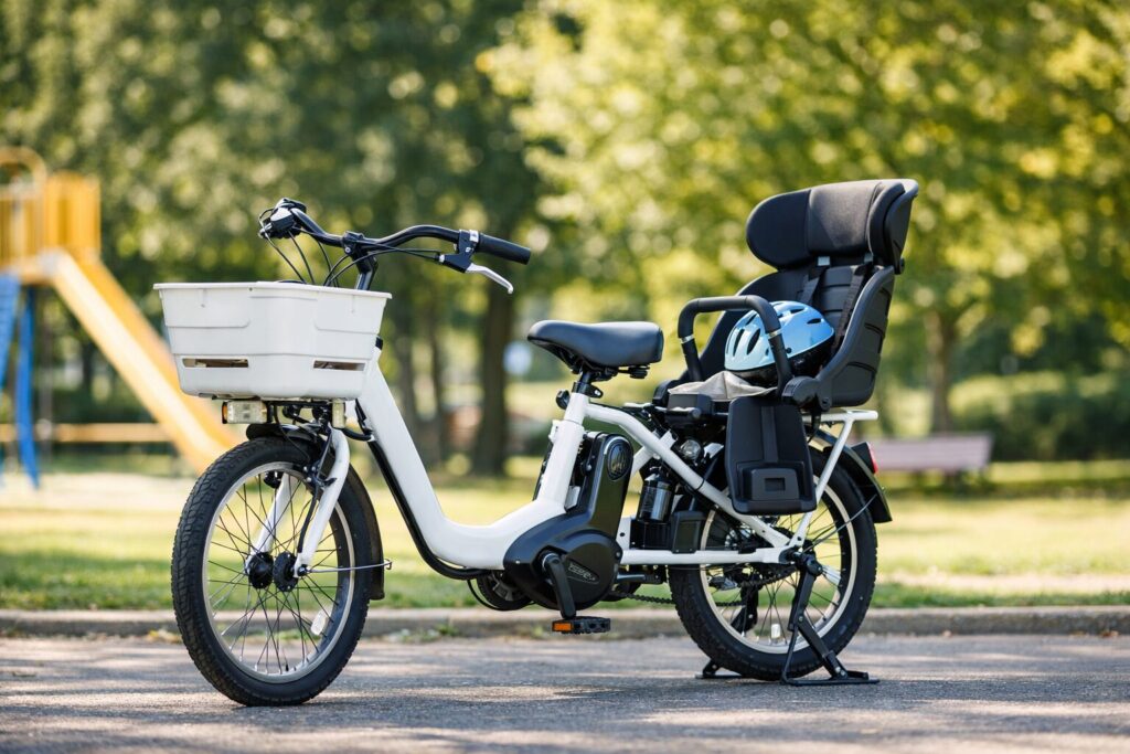 ビッケポーラー(bikke POLAR)後ろ乗せの基本と対応シートのイメージ画像