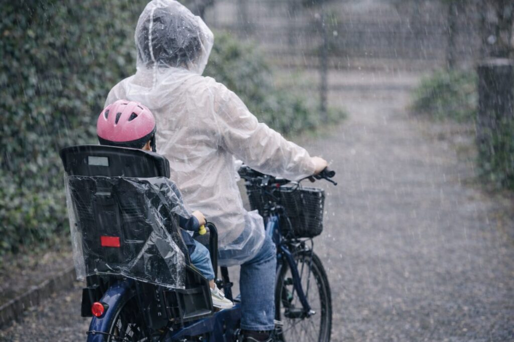 電動自転車は雨の日でも大丈夫?のイメージ画像