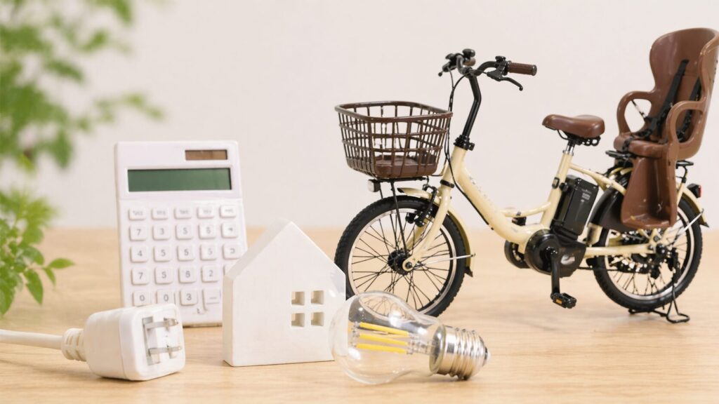 電動自転車の電気代はいくらかかる?のイメージ画像