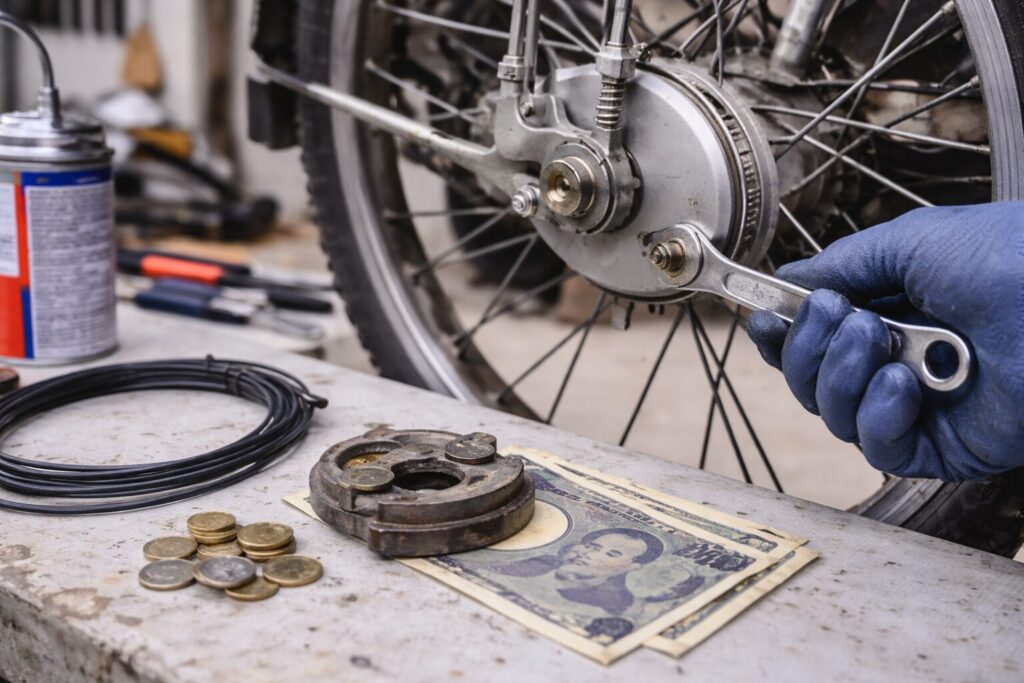 ドラムブレーキ修理の相場のイメージ画像