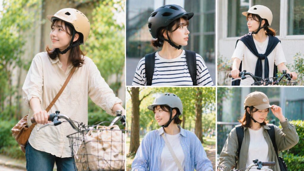 自転車ヘルメットがダサいは昔の話のイメージ画像