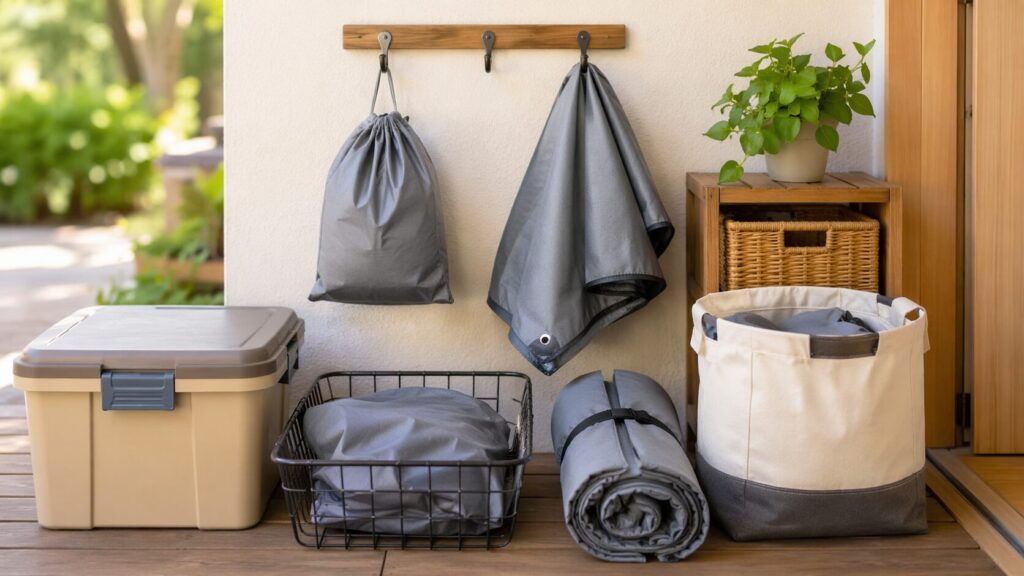 自転車カバー収納の基本と方法のイメージ画像