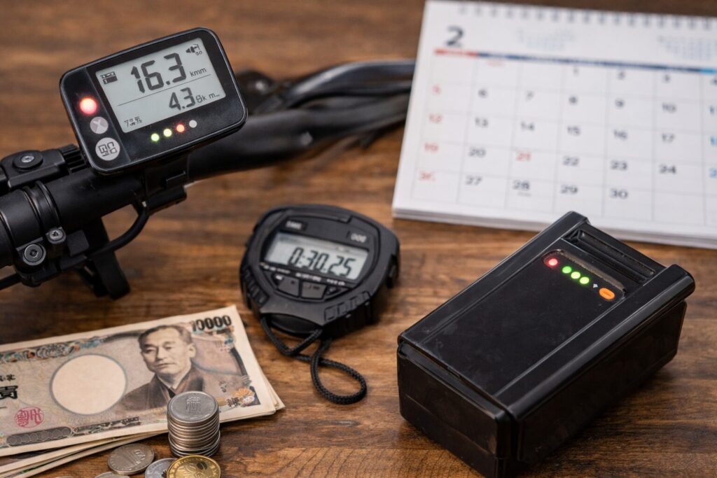 寿命と交換時期の目安のイメージ画像