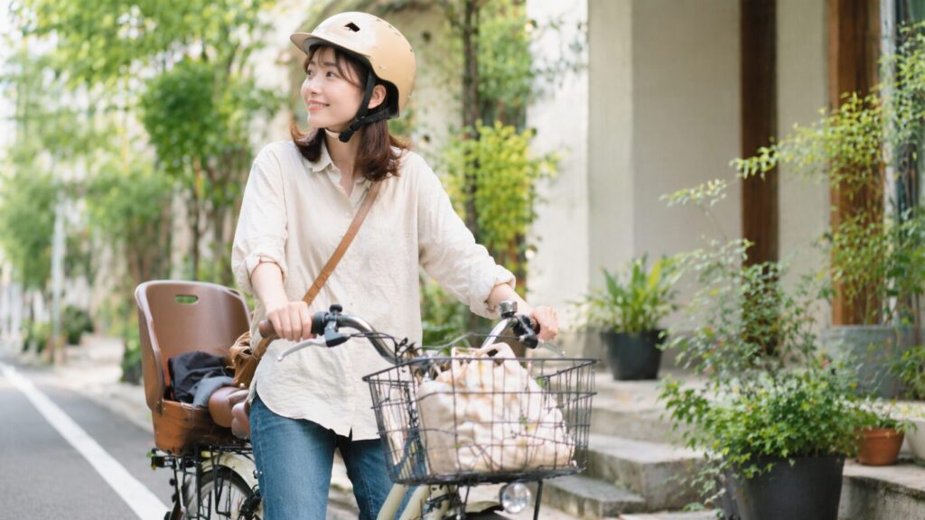 ママチャリでもおしゃれに見せるコツのイメージ画像