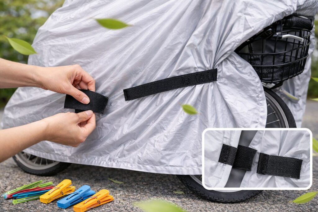 面ファスナー付きの効果のイメージ画像