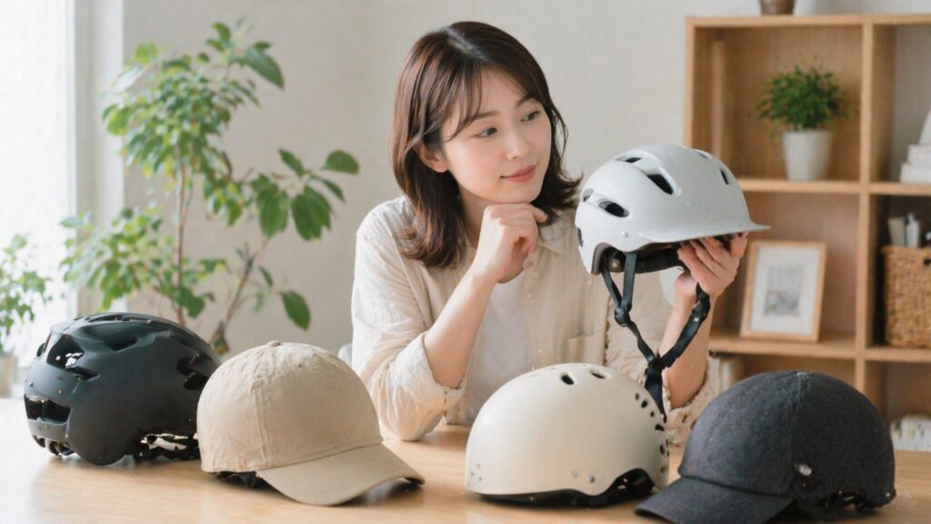 大人向けヘルメットの選び方のイメージ画像