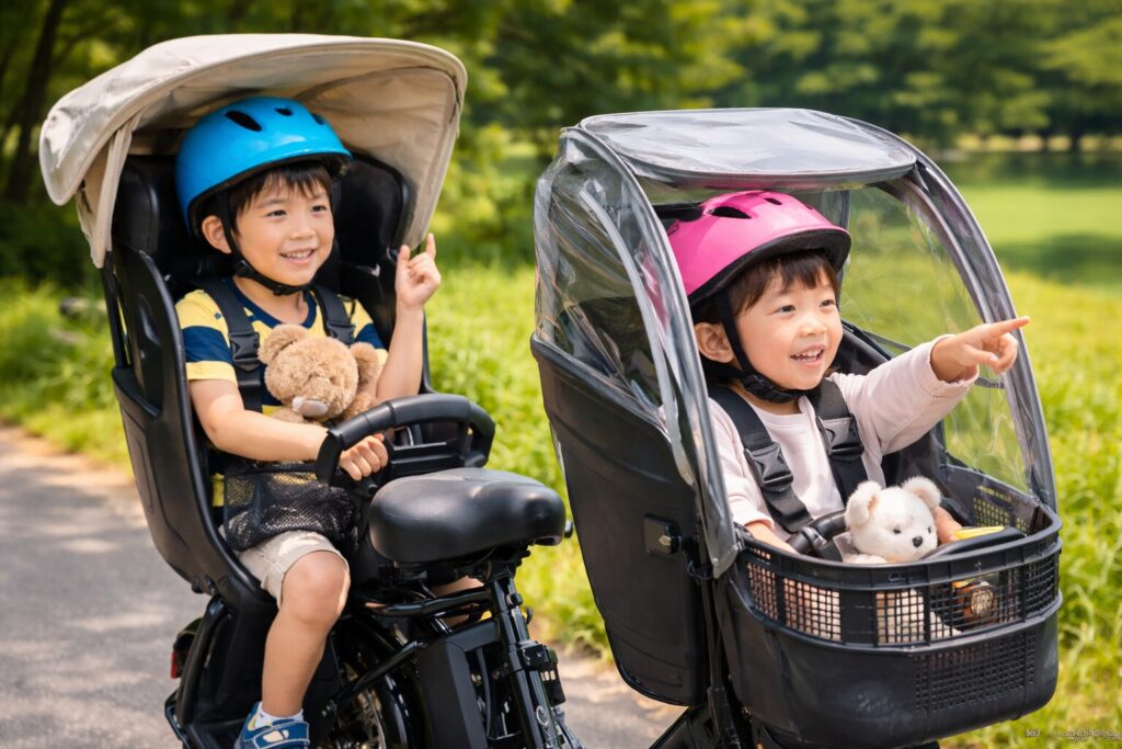 例外となる幼児用座席の条件のイメージ画像