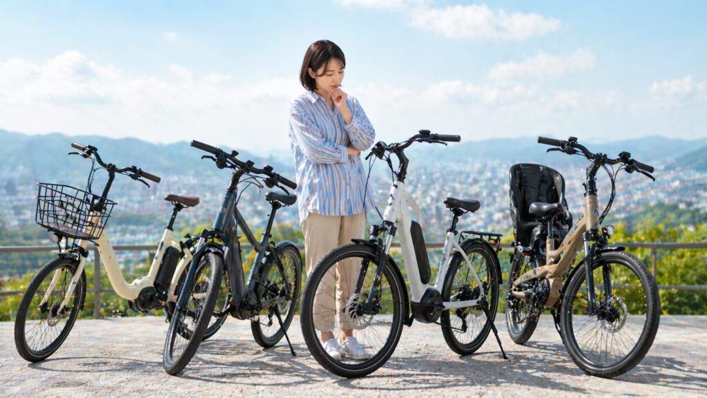 電動自転車で坂に強い自転車の選び方のイメージ画像