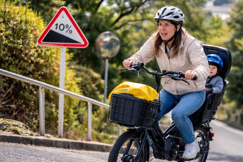 坂道で急に重くなる原因のイメージ画像