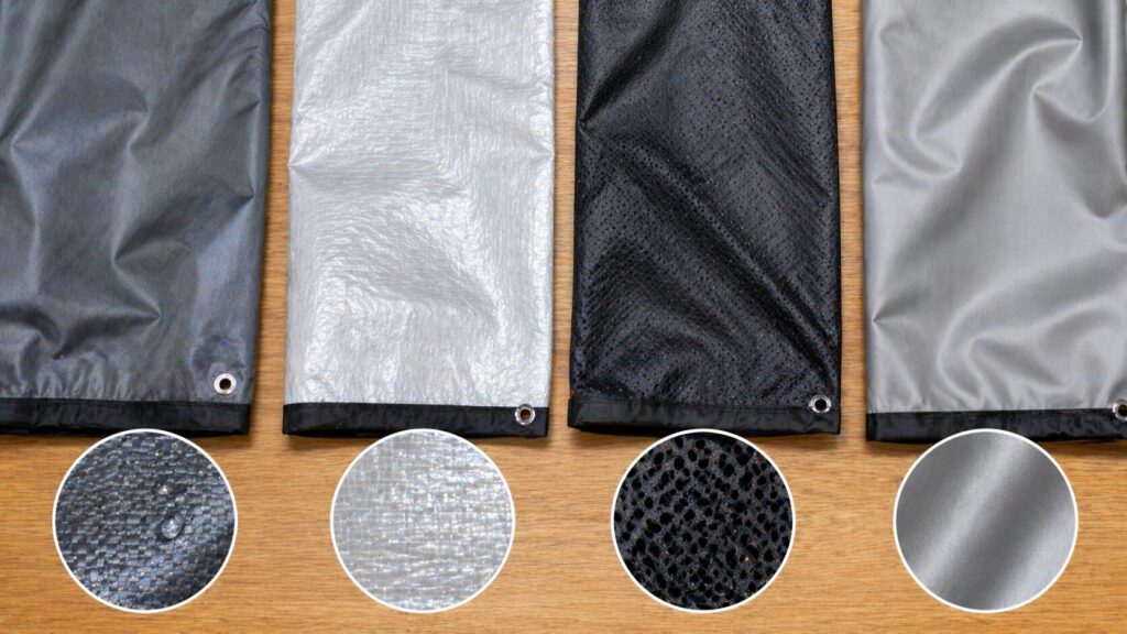 素材別の特徴と選び方のイメージ画像