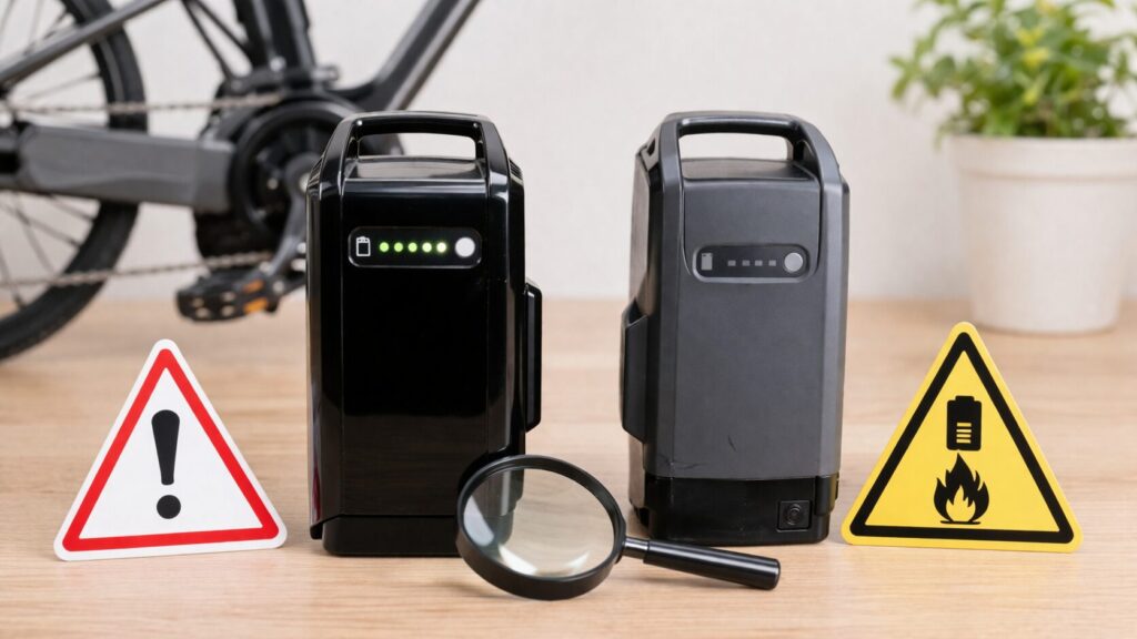 互換バッテリーの注意点のイメージ画像