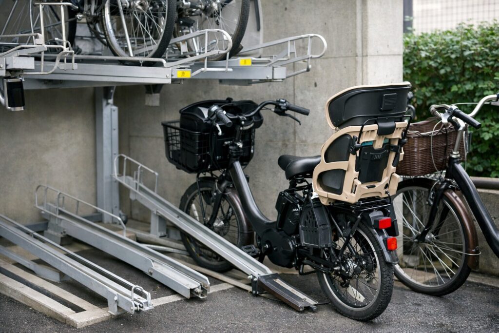 電動自転車が駐輪場に入らない原因と基本知識のイメージ画像