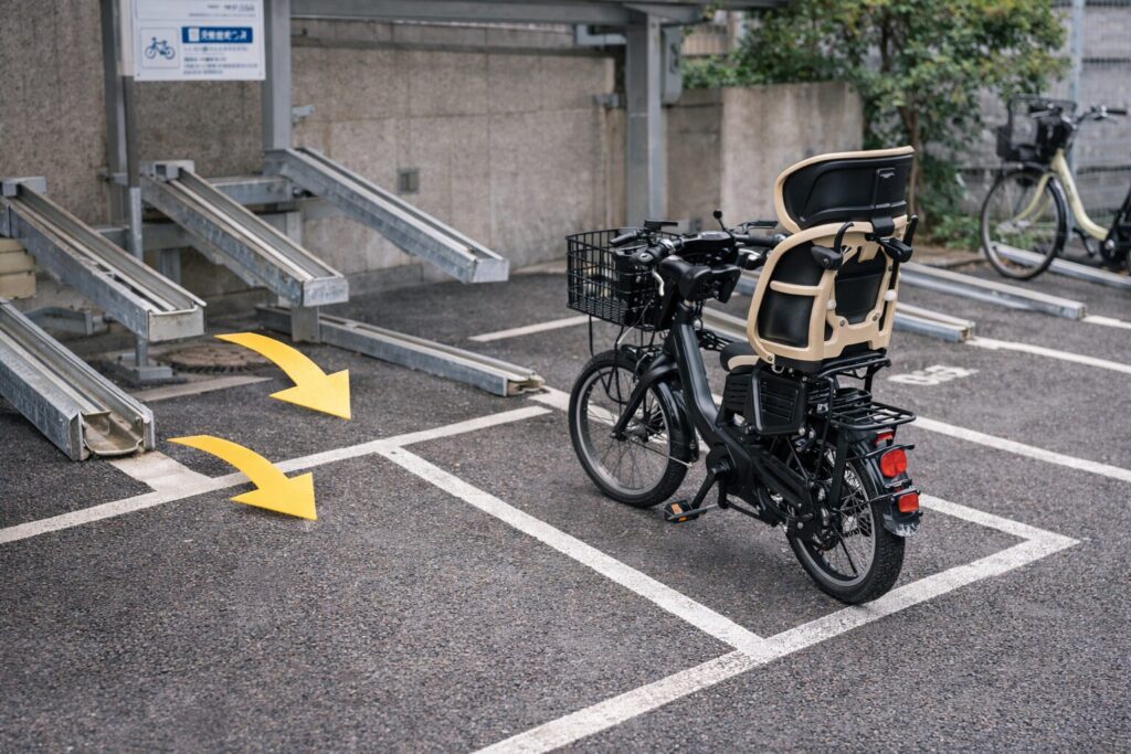 電動自転車が駐輪場に入らないときの対策とコツのイメージ画像