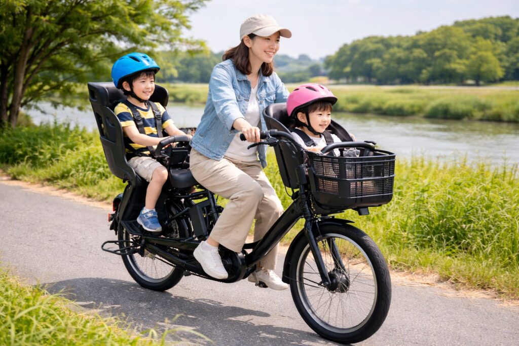幼児二人同乗用自転車とはのイメージ画像