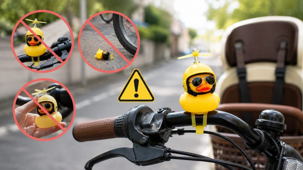 自転車アヒルはなぜ注意が必要？安全面を解説のイメージ画像