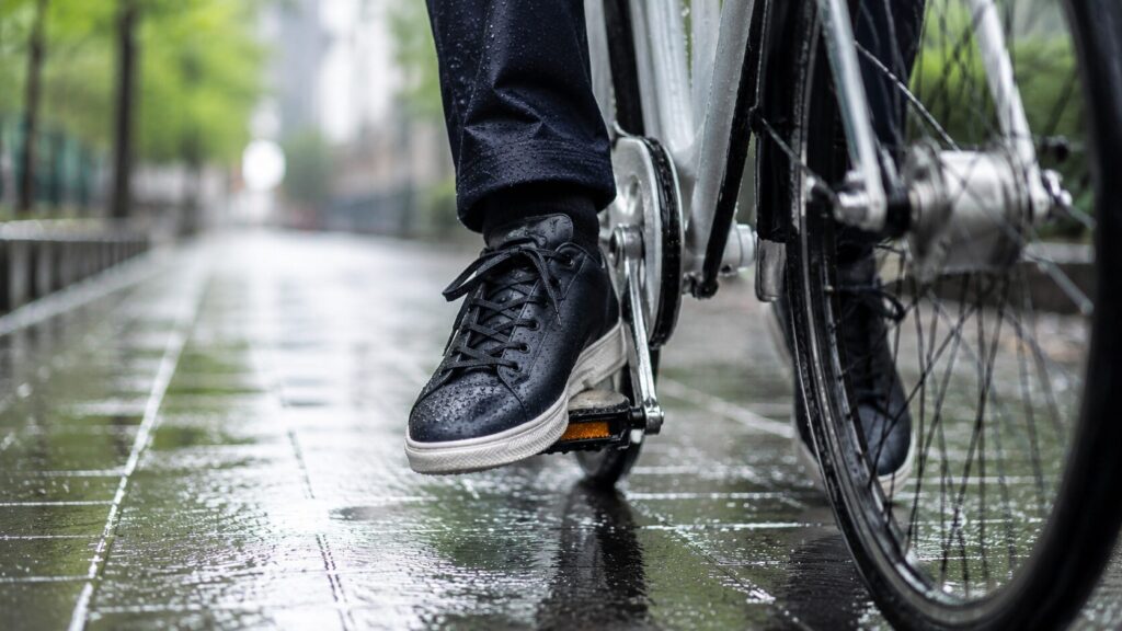 通勤に防水スニーカーが人気のイメージ画像