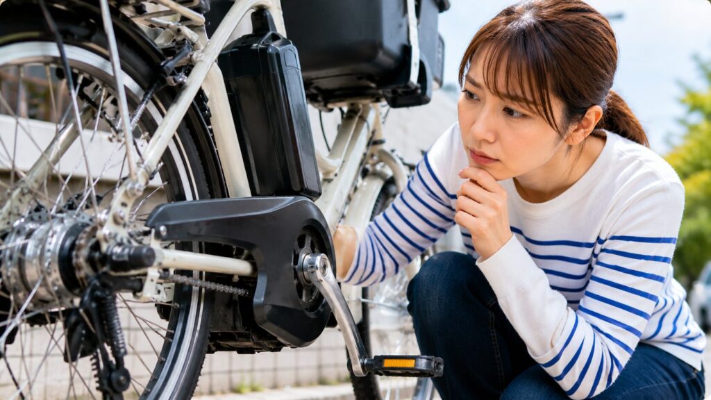 電動自転車で異音が出る原因のイメージ画像