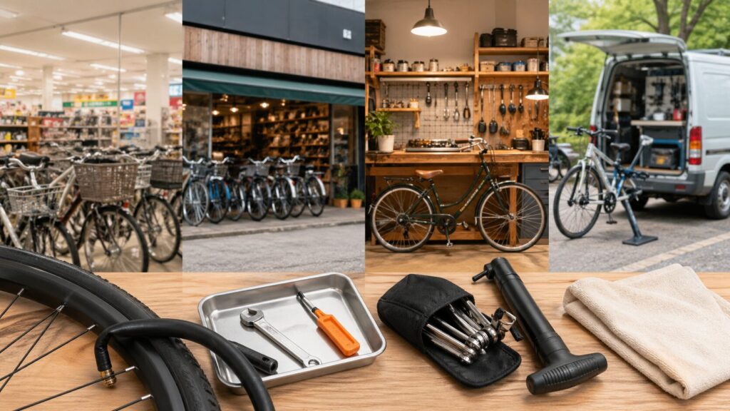 自転車修理はどこが安いか結論のイメージ画像