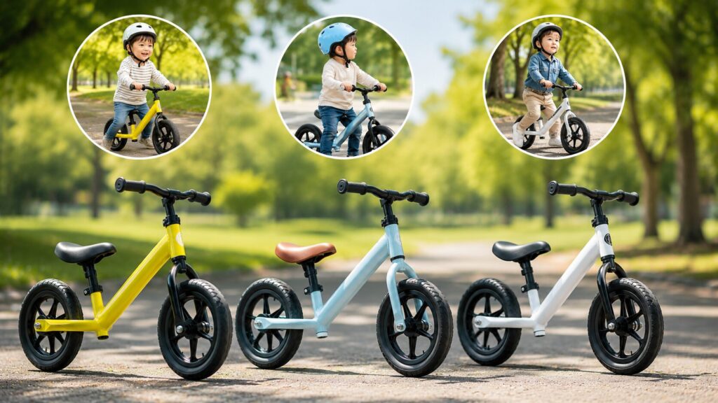 キックバイクとストライダーの違いで選ぶのイメージ画像