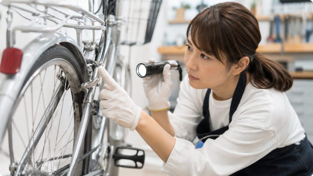 自転車キーキー音の原因を徹底診断のイメージ画像
