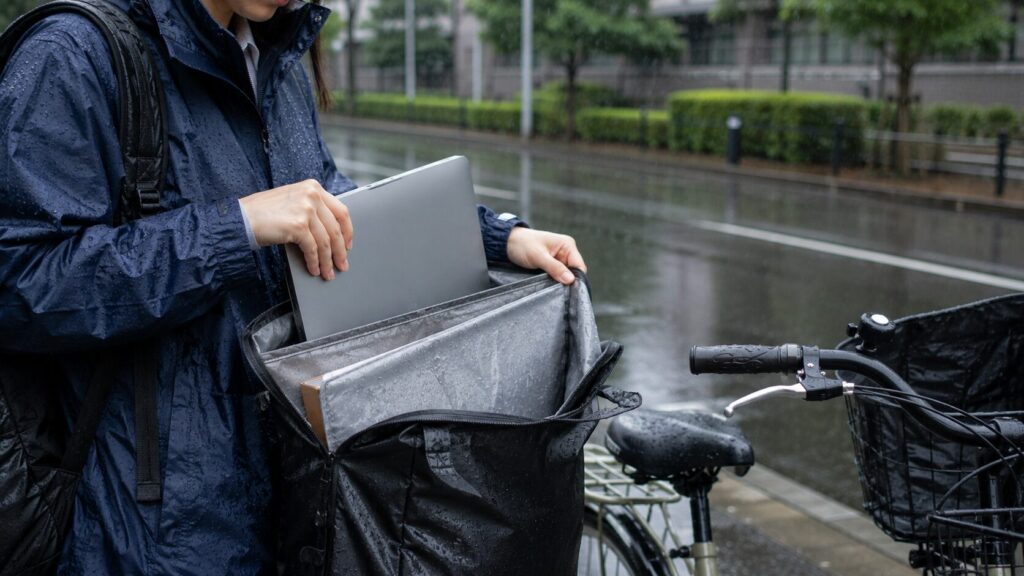 PCや書類の防水対策のイメージ画像
