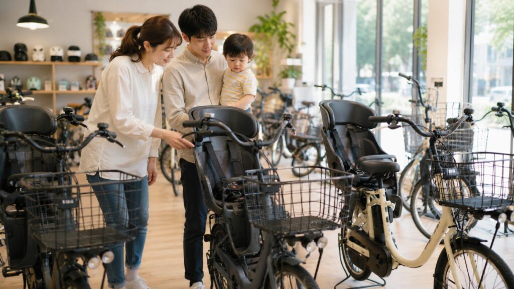 子乗せ電動自転車で失敗しない選び方のイメージ画像