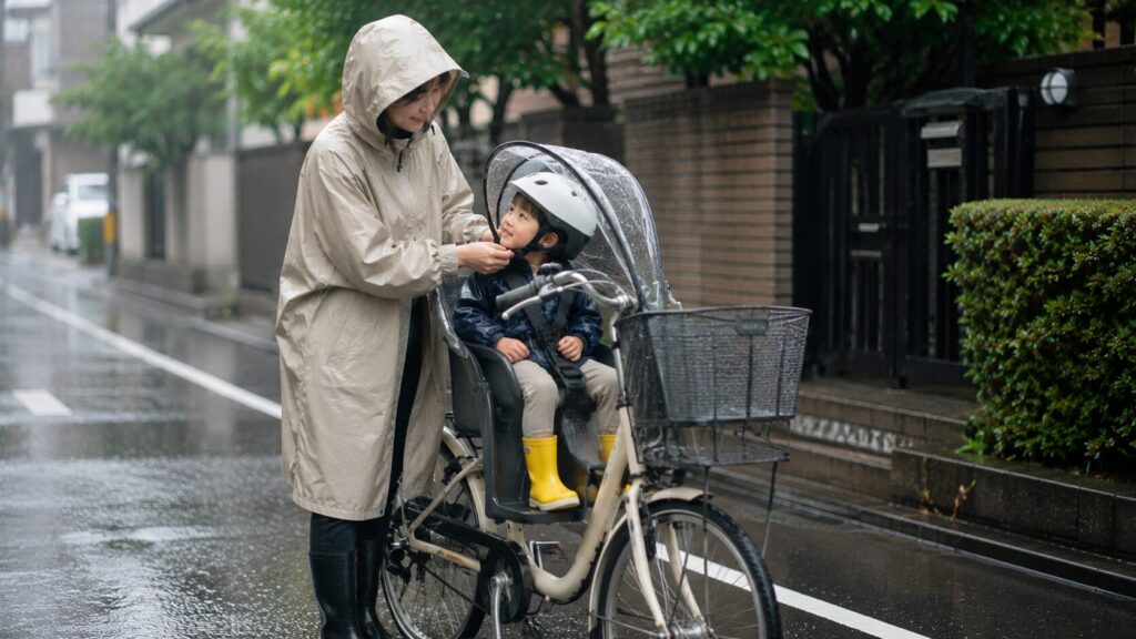 雨の日の通園で気をつけることのイメージ画像