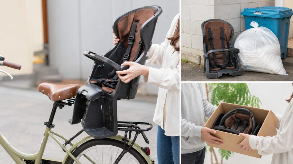 自転車チャイルドシート取り外し料金の目安と失敗しない選び方
