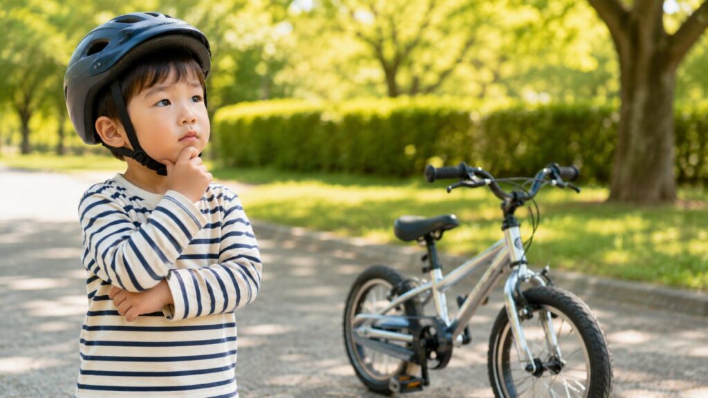 へんしんバイクの補助輪は必要?のイメージ画像