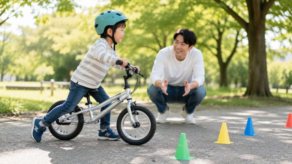 へんしんバイクの補助輪以外の解決策のイメージ画像