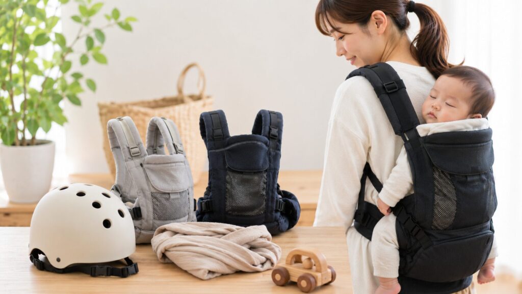 0歳の自転車おんぶヘルメット完全ガイドのイメージ画像