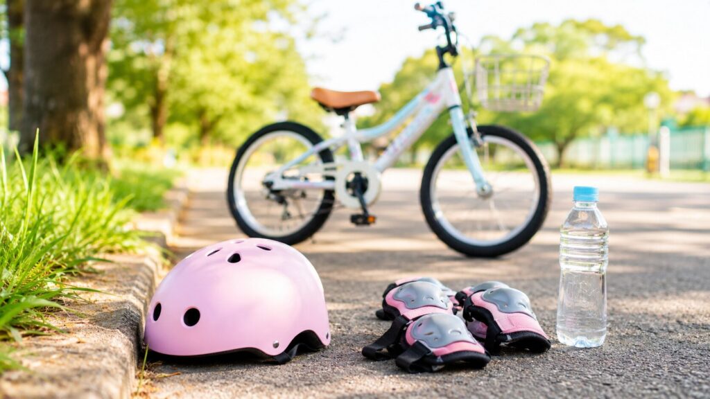 自転車練習のコツと始める前の準備のイメージ画像