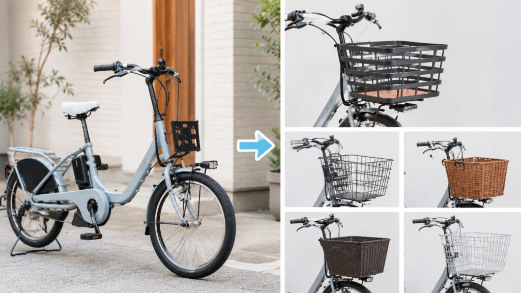 取り外し後のカゴ交換費用のイメージ画像
