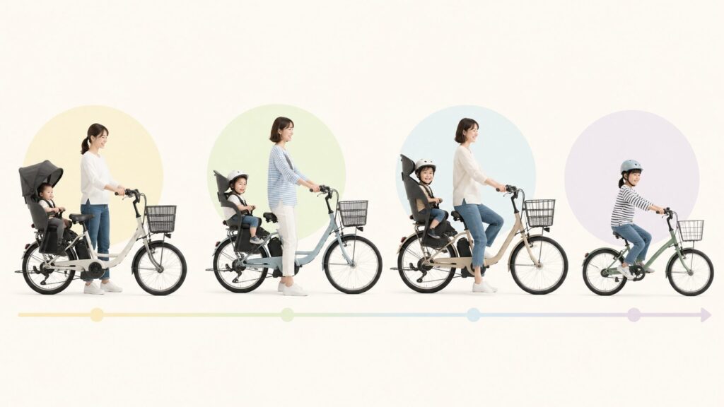 子どもの年齢に合う車種を選ぶのイメージ画像