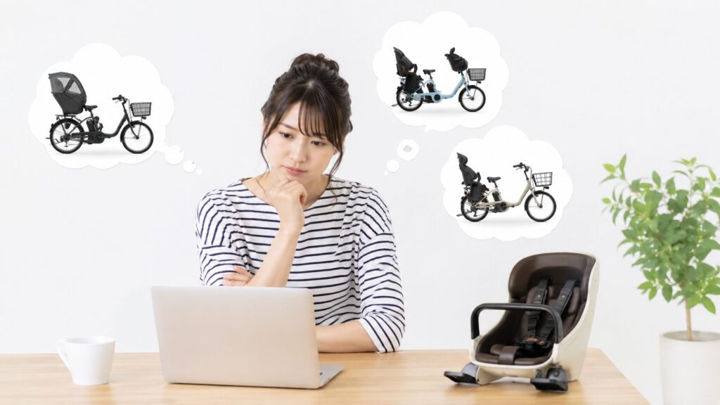 子乗せ電動自転車レンタルで後悔しない選び方のイメージ画像