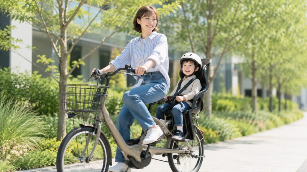 子乗せ電動自転車レンタルのおすすめ活用法のイメージ画像